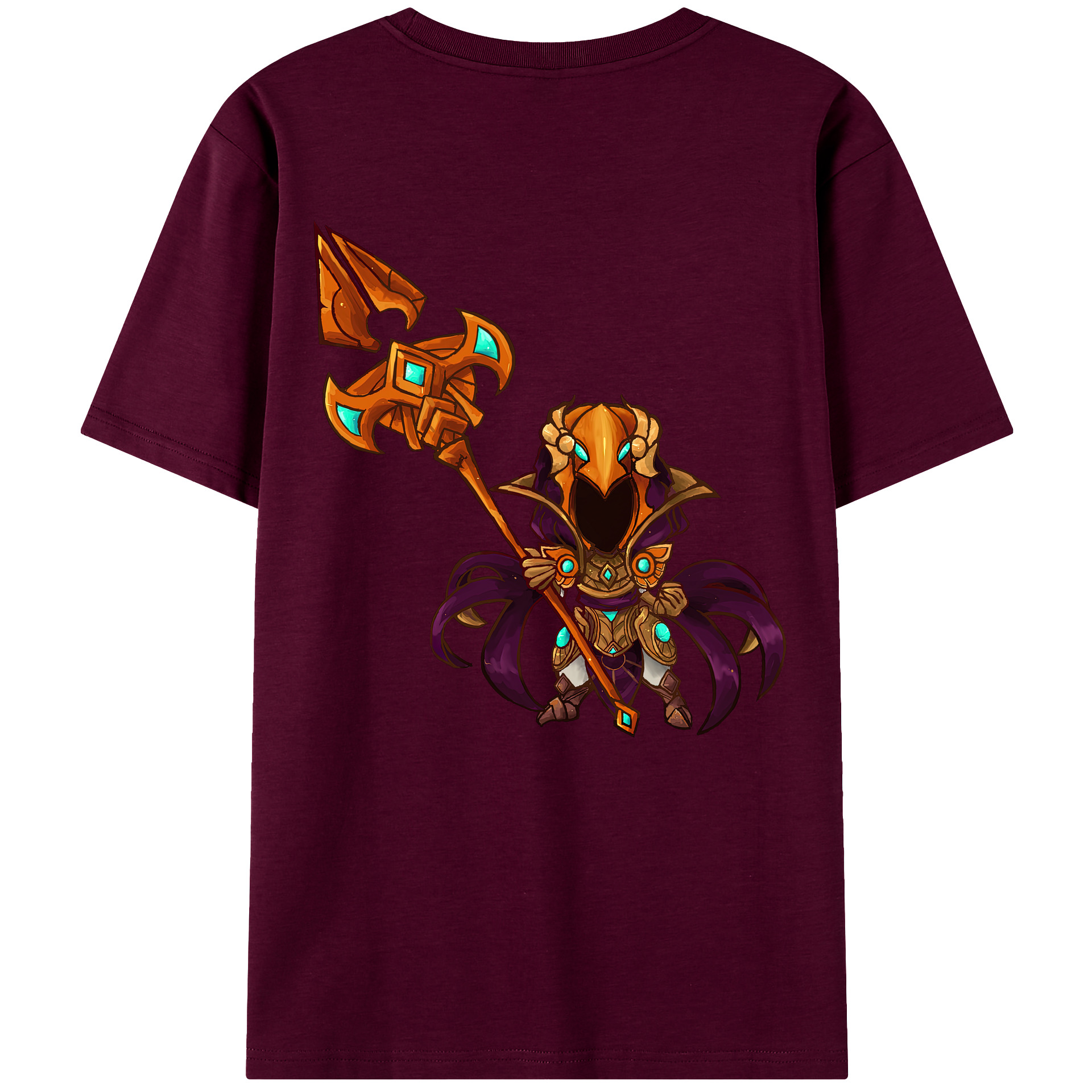 リーグ・オブ・レジェンド League of Legends LOL レディース半袖Tシャツ(バックプリント)